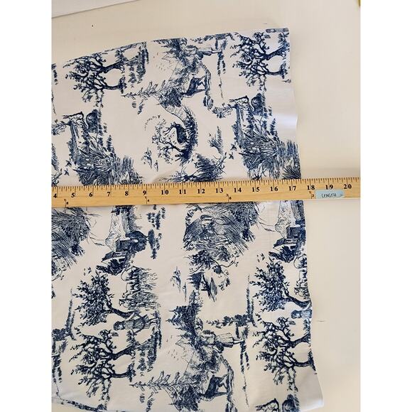 SWING CONTROL Blue White Farm Outdoors Print Sporty Active Golf Skort SZ 12 - Picture 9 of 9
